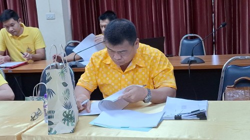 ทน.แม่สอด จัดประชุมคณะกรรมการคัดเลือกพนักงานเทศบาลให้ดำรงตำแหน่ง  ต่างสายงานจากตำแหน่งสายงานประเภททั่วไปให้ดำรงตำแหน่งสายงานประเภทวิชาการ ตำแหน่ง นักป้องกันและบรรเทาสาธารณภัย ระดับปฏิบัติการ ครั้งที่ 3/2567