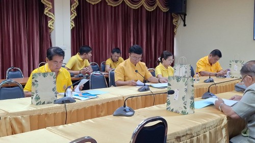 ทน.แม่สอด จัดประชุมคณะกรรมการคัดเลือกพนักงานเทศบาลให้ดำรงตำแหน่ง  ต่างสายงานจากตำแหน่งสายงานประเภททั่วไปให้ดำรงตำแหน่งสายงานประเภทวิชาการ ตำแหน่ง นักป้องกันและบรรเทาสาธารณภัย ระดับปฏิบัติการ ครั้งที่ 3/2567