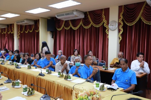เทศบาลนครแม่สอด เข้าร่วมประชุมชมรมผู้สูงอายุเทศบาลนครแม่สอด