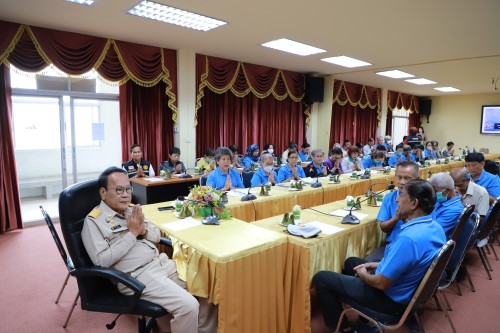 เทศบาลนครแม่สอด เข้าร่วมประชุมชมรมผู้สูงอายุเทศบาลนครแม่สอด