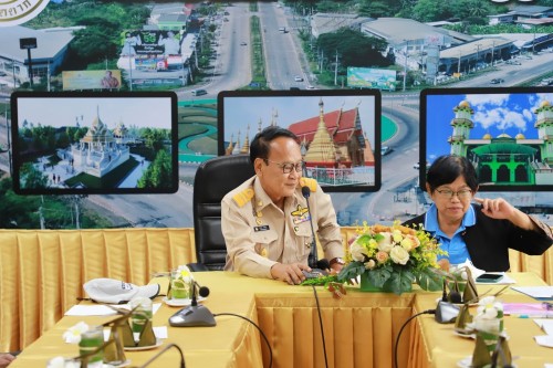 เทศบาลนครแม่สอด เข้าร่วมประชุมชมรมผู้สูงอายุเทศบาลนครแม่สอด