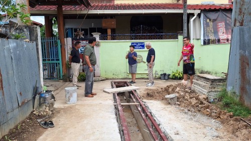 ทน.แม่สอด ลงพื้นที่ติดตามความคืบหน้า โครงการพัฒนาตามผังเมืองรวมเมืองแม่สอด อำเภอแม่สอด จังหวัดตาก
