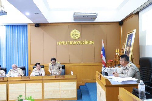 สภาเทศบาลนครแม่สอด ประชุมสภาเทศบาลนครแม่สอด สมัยสามัญ  สมัยที่ 2 ประจำปี 2567