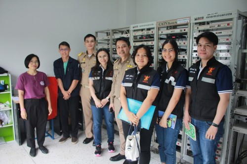เทศบาลนครแม่สอด ต้อนรับคณะจาก สำนักงานคณะกรรมการกิจการ กระจายเสียง กิจการโทรทัศน์ และกิจการโทรคมนาคมแห่งชาติ