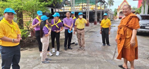 ทน.แม่สอด จัดโครงการพระสงฆ์กับการพัฒนาสุขภาวะสู่การพัฒนาที่ยั่งยืน พระสงฆ์เข้มแข็ง วัดมั่นคง ชุมชนเป็นสุข ประจำปีงบประมาณ 2567 