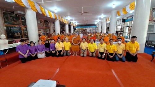 ทน.แม่สอด จัดโครงการพระสงฆ์กับการพัฒนาสุขภาวะสู่การพัฒนาที่ยั่งยืน พระสงฆ์เข้มแข็ง วัดมั่นคง ชุมชนเป็นสุข ประจำปีงบประมาณ 2567 