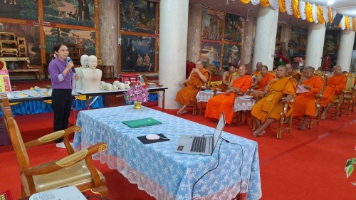 ทน.แม่สอด จัดโครงการพระสงฆ์กับการพัฒนาสุขภาวะสู่การพัฒนาที่ยั่งยืน พระสงฆ์เข้มแข็ง วัดมั่นคง ชุมชนเป็นสุข ประจำปีงบประมาณ 2567 