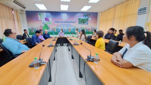 เทศบาลนครแม่สอด มอบนโยบาย และให้โอวาทแก่พนักงานจ้างทั่วไปบรรจุแต่งตั้งใหม่
