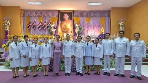 ทน.แม่สอด เข้าร่วมพิธีถวายเครื่องราชสักการะ วางพานพุ่ม และจุดเทียนถวายพระพรชัยมงคล สมเด็จพระนางเจ้าฯ พระบรมราชินี เนื่องในโอกาสวันเฉลิมพระชนมพรรษา 3 มิถุนายน 2567	