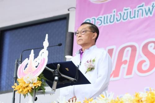 เทศบาลนครแม่สอด ร่วมพิธีเปิดการแข่งขันกีฬานักเรียน องค์กรปกครองส่วนท้องถิ่นแห่งประเทศไทย ระดับภาคเหนือ ครั้งที่ 38