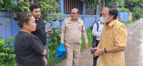เทศบาลนครแม่สอด ลงพื้นที่ติดตามการเตรียมการก่อสร้างถนนและสำรวจพื้นที่ขุดลอกท่อระบายน้ำในเขตเทศบาลนครแม่สอด