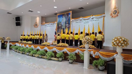 ทน.แม่สอด เข้าร่วมกิจกรรมเดิน วิ่ง ปั่น ธงตราสัญลักษณ์งานเฉลิมพระเกียรติพระบาทสมเด็จพระเจ้าอยู่หัว เนื่องในโอกาสพระราชพิธีมหามงคลเฉลิมพระชนมพรรษา 6 รอบ 28 กรกฎาคม 2567