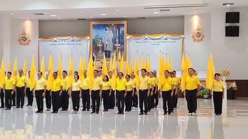 ทน.แม่สอด เข้าร่วมกิจกรรมเดิน วิ่ง ปั่น ธงตราสัญลักษณ์งานเฉลิมพระเกียรติพระบาทสมเด็จพระเจ้าอยู่หัว เนื่องในโอกาสพระราชพิธีมหามงคลเฉลิมพระชนมพรรษา 6 รอบ 28 กรกฎาคม 2567