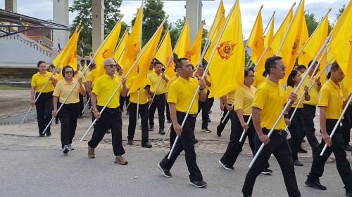 ทน.แม่สอด เข้าร่วมกิจกรรมเดิน วิ่ง ปั่น ธงตราสัญลักษณ์งานเฉลิมพระเกียรติพระบาทสมเด็จพระเจ้าอยู่หัว เนื่องในโอกาสพระราชพิธีมหามงคลเฉลิมพระชนมพรรษา 6 รอบ 28 กรกฎาคม 2567