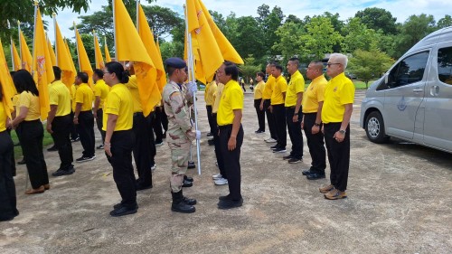 ทน.แม่สอด เข้าร่วมกิจกรรมเดิน วิ่ง ปั่น ธงตราสัญลักษณ์งานเฉลิมพระเกียรติพระบาทสมเด็จพระเจ้าอยู่หัว เนื่องในโอกาสพระราชพิธีมหามงคลเฉลิมพระชนมพรรษา 6 รอบ 28 กรกฎาคม 2567