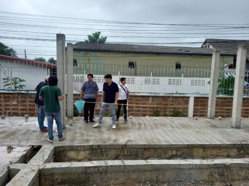 เทศบาลนครแม่สอด ลงพื้นที่ตรวจรับงานก่อสร้างโครงการพัฒนาพื้นที่เขตเศรษฐกิจพิเศษ ฯ 