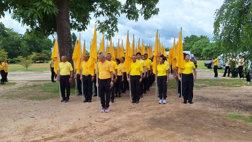 ทน.แม่สอด เข้าร่วมกิจกรรมเดิน วิ่ง ปั่น ธงตราสัญลักษณ์งานเฉลิมพระเกียรติพระบาทสมเด็จพระเจ้าอยู่หัว เนื่องในโอกาสพระราชพิธีมหามงคลเฉลิมพระชนมพรรษา 6 รอบ 28 กรกฎาคม 2567