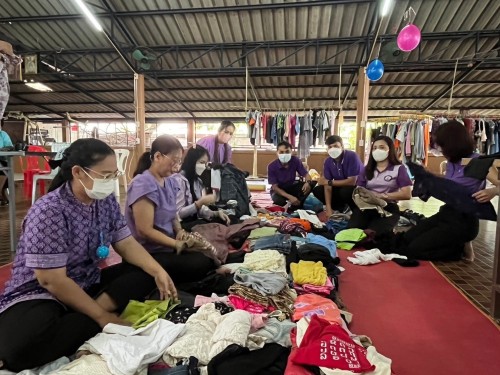เทศบาลนครแม่สอด จัดกิจกรรมตลาดนัดปันสุข ครั้งที่ 4 ณ ชุมชนสักทอง