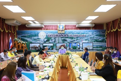 ทน.แม่สอด จัดประชุมหัวหน้าส่วนราชการ ครั้งที่ 6/2567 ประจำเดือน มิถุนายน 2567