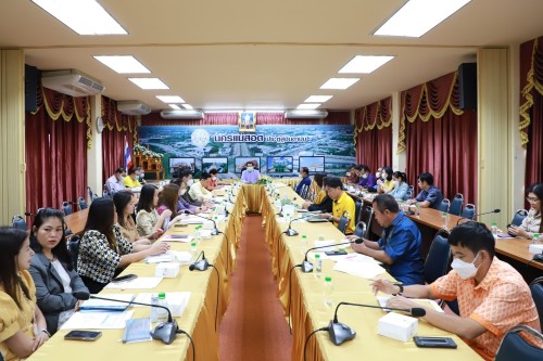 ทน.แม่สอด จัดประชุมหัวหน้าส่วนราชการ ครั้งที่ 6/2567 ประจำเดือน มิถุนายน 2567