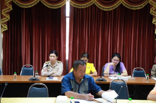 ทน.แม่สอด จัดประชุมหัวหน้าส่วนราชการ ครั้งที่ 6/2567 ประจำเดือน มิถุนายน 2567