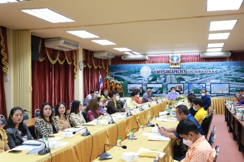 ทน.แม่สอด จัดประชุมหัวหน้าส่วนราชการ ครั้งที่ 6/2567 ประจำเดือน มิถุนายน 2567
