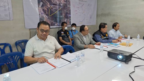 เทศบาลนครแม่สอด เข้าร่วมประชุมคณะกรรมการตรวจรับพัสดุ (ติดตาม  งานก่อสร้าง) โครงการพัฒนาตามผังเมืองรวมเมืองแม่สอด อำเภอแม่สอด จังหวัดตาก ระยะ 2 ครั้งที่ 2 (1/2567)
