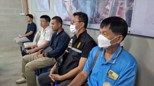 เทศบาลนครแม่สอด เข้าร่วมประชุมคณะกรรมการตรวจรับพัสดุ (ติดตาม  งานก่อสร้าง) โครงการพัฒนาตามผังเมืองรวมเมืองแม่สอด อำเภอแม่สอด จังหวัดตาก ระยะ 2 ครั้งที่ 2 (1/2567)