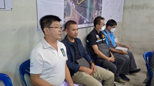 เทศบาลนครแม่สอด เข้าร่วมประชุมคณะกรรมการตรวจรับพัสดุ (ติดตาม  งานก่อสร้าง) โครงการพัฒนาตามผังเมืองรวมเมืองแม่สอด อำเภอแม่สอด จังหวัดตาก ระยะ 2 ครั้งที่ 2 (1/2567)