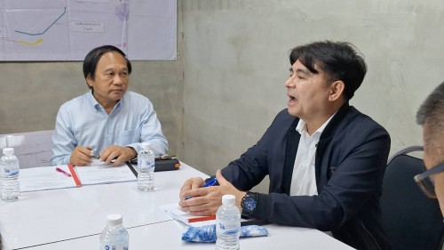 เทศบาลนครแม่สอด เข้าร่วมประชุมคณะกรรมการตรวจรับพัสดุ (ติดตาม  งานก่อสร้าง) โครงการพัฒนาตามผังเมืองรวมเมืองแม่สอด อำเภอแม่สอด จังหวัดตาก ระยะ 2 ครั้งที่ 2 (1/2567)