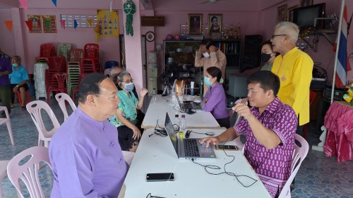 เทศบาลนครแม่สอด ลงพื้นที่ให้บริการยืนยันตัวตนผ่านระบบ หมอพร้อม DID ชุมชนดอนไชย