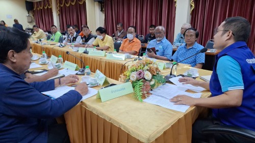ทน.แม่สอด จัดประชุมหารือแนวทางแก้ไขปัญหาน้ำท่วมขังในเขตเทศบาลนครแม่สอด ครั้งที่ 1/2567