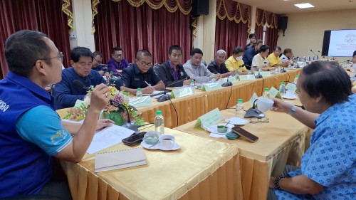 ทน.แม่สอด จัดประชุมหารือแนวทางแก้ไขปัญหาน้ำท่วมขังในเขตเทศบาลนครแม่สอด ครั้งที่ 1/2567