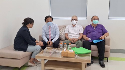 เทศบาลนครแม่สอด เข้าร่วมโครงการขับเคลื่อนการดำเนินงาน ตามบันทึกข้อตกลงว่าด้วยความร่วมมือการพัฒนาระบบคุ้มครอง และขอทานในชุมชนร่วมกับเทศบาลนครแม่สอด ประจำปีงบประมาณ 2567