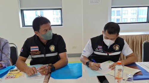 เทศบาลนครแม่สอด เข้าร่วมโครงการขับเคลื่อนการดำเนินงาน ตามบันทึกข้อตกลงว่าด้วยความร่วมมือการพัฒนาระบบคุ้มครอง และขอทานในชุมชนร่วมกับเทศบาลนครแม่สอด ประจำปีงบประมาณ 2567