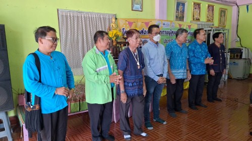 เทศบาลนครแม่สอด จัดประชุมผู้สูงอายุชุมชนจ๊อกจอสามัคคี ประจำเดือนมิถุนายน 2567
