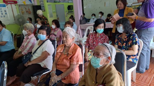 เทศบาลนครแม่สอด จัดประชุมผู้สูงอายุชุมชนจ๊อกจอสามัคคี ประจำเดือนมิถุนายน 2567