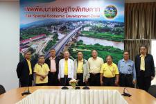 เทศบาลนครแม่สอด ร่วมกับอปท.ในเขตพัฒนาเศรษฐกิจพิเศษตาก ให้การต้อนรับ คณะกรรมการพิจารณาร่างกฎหมาย กระทรวงมหาดไทย ในโอกาสลงพื้นที่จังหวัดตาก 