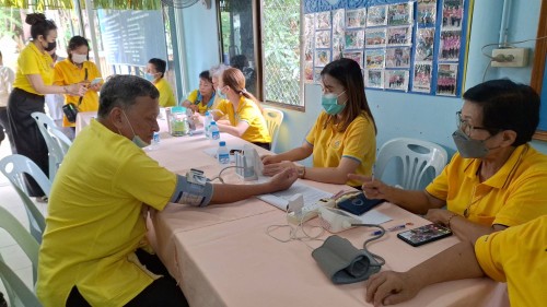 เทศบาลนครแม่สอด จัดประชุมผู้สูงอายุชุมชนบ้านทุ่ง ประจำเดือนมิถุนายน 2567