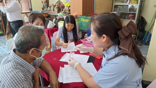 เทศบาลนครแม่สอด ร่วมโครงการส่งเสริมสุขภาพผู้สูงอายุแบบองค์รวม ชุมชนปู่แดง ประจำปีงบประมาณ 2567