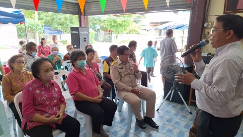 เทศบาลนครแม่สอด ร่วมโครงการส่งเสริมสุขภาพผู้สูงอายุแบบองค์รวม ชุมชนปู่แดง ประจำปีงบประมาณ 2567
