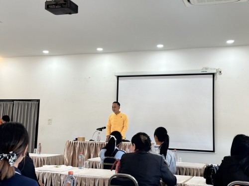 ทน.แม่สอด ร่วมอบรมเชิงปฏิบัติการ “เทคนิคการนำเสนอ ข้อมูลข่าวสาร ยุคดิจิทัล เพื่อให้การประชาสัมพันธ์เข้าถึงกลุ่มเป้าหมายอย่างมีประสิทธิภาพ”