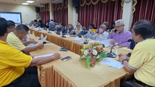 ทน.แม่สอด จัดประชุม โครงการพัฒนาตามผังเมืองรวมเมืองแม่สอด ระยะที่ 2