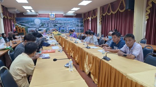 ทน.แม่สอด จัดประชุม โครงการพัฒนาตามผังเมืองรวมเมืองแม่สอด ระยะที่ 2