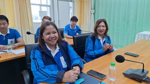 ทน.แม่สอด ร่วมให้การต้อนรับคณะจากการเคหะแห่งชาติ 