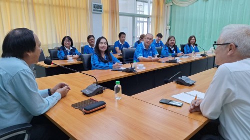 ทน.แม่สอด ร่วมให้การต้อนรับคณะจากการเคหะแห่งชาติ 