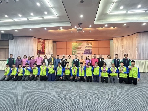 เทศบาลนครแม่สอด ร่วมแสดงความยินดีกับนักกีฬาเทศบาลนครแม่สอด คว้าเหรียญรางวัลเป็นอันดับ 2 ของภาคเหนือ