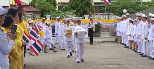 เทศบาลนครแม่สอด ร่วมพิธีพลีกรรมตักน้ำจากแหล่งน้ำศักดิ์สิทธิ์เนื่องในวโรกาสพระราชพิธีมหามงคลเฉลิมพระชนมพรรษา 6 รอบ 28 กรกฎาคม 2567