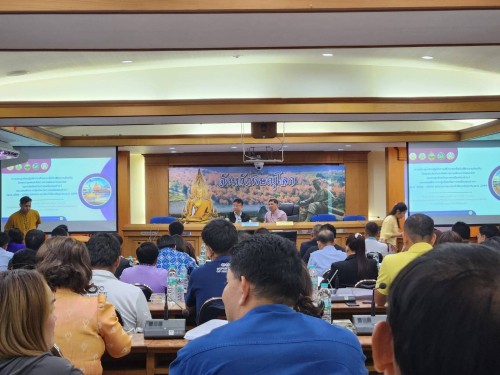 ทน.แม่สอด เข้าร่วมประชุมเชิงปฏิบัติการปรึกษาหารือรับฟังความคิดเห็นเกี่ยวกับ (ร่าง) วัตถุประสงค์และทิศทางการพัฒนาในอนาคตของกลุ่มจังหวัดภาคเหนือตอนล่าง 1 และแผนพัฒนากลุ่มจังหวัดภาคเหนือตอนล่าง 1 (พ.ศ.2566-2570) ฉบับทบทวน ประจำปีงบประมาณ พ.ศ.2569 
