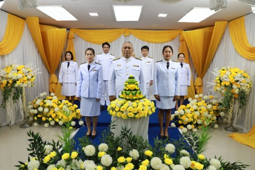 ทน.แม่สอด จัดให้มีการบันทึกเทปถวายพระพรชัยมงคลเนื่องในโอกาสมหามงคลที่พระบาทสมเด็จพระเจ้าอยู่หัวทรงเจริญพระชนมพรรษา 72 พรรษา